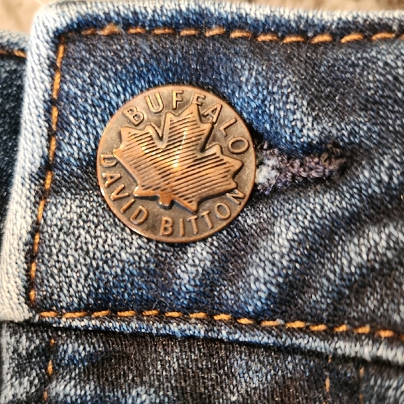 Buffalo David Bitton Dark Blue Skinny Jeans - Picture 6 of 6